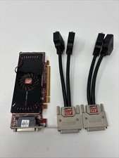 ATI FIREPRO MULTI-VIEW 2450 512M GRAPHICS CARD WITH CABLES picture