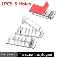 Cable Organizer Clips USB Wire Holder Cord Management for Desk Mouse Keyboard picture