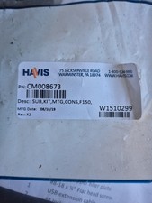 Havis CM008673 SUB, KIT, MTG, CONS, F150 NEW SEALED picture