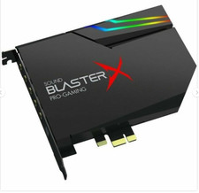 Creative Sound BlasterX Pro-Gaming 5.1 Channel Sound Card - Black picture