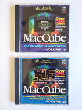 MacCube Volumes 1 + 2, Adventure, Card Casino & Puzzle Games, Mac, 1995, Aztech picture