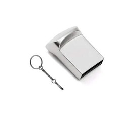 Super Mini Metal USB Flash Drives 64GB Creative Business Gifts Memory Stick Blac picture