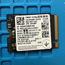 Samsung PM991 NVMe 512GB M.2 2230 NVMe SSD for Dell MZ-9LQ512A picture