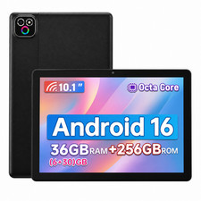 Android 16 10 inch Tablet 36(6+30)GB RAM +256GB ROM Octa-core 6000mAh Wifi 6 picture