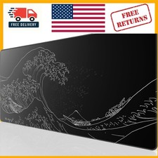 Waterproof Kanagawa Wave Gaming Mouse Pad 31.5 x 15.7 in - Perfect for Home Use picture