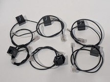 *Lot Of 6 Plantronics Telephone Interface Cable Connects for Telephone or Base picture