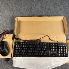 Skytech Gaming Combo K-1000 Wired RGB Keyboard & M-1200N Honeycomb Mouse Black picture