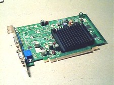 IBM NVidia GeForce 6200 SERIES DUAL PORT VGA PCIe 64MB CARD 39J6213 picture
