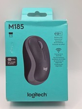 Logitech M185 Compact Wireless Mouse USB Nano Receiver New 12M Battery - NEW picture
