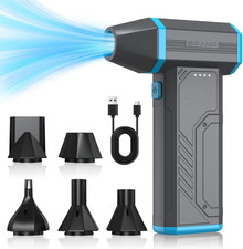 Airflex Mini Compressed Air Duster 120,000 RPM Electric Air Duster, Reusable Cor picture