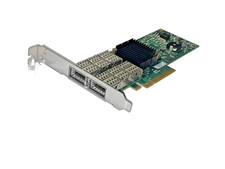 HP 593412-001 4X QDR CX-2 INFINIBAND Dual Port PCIe 592520-B21 Network Card FP picture