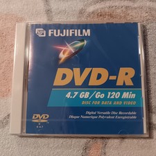 FujiFilm DVD-R Disc 4.7 GB/GO 120min Data Video Digital Recordable (New) picture