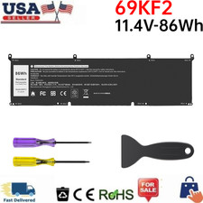 86Wh 69KF2 LAPTOP Battery For Dell Alienware M15 M17 R3 XPS 15 9500 8FCTC 70N2F picture