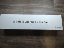 Firelison Wireless Charging Pad 2 in 1 Leather Multifunctional Office Desk Pa... picture