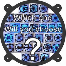 Custom Choose Your Design 200mm Computer Fan Grill Computer Case Mod picture