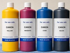 4,000ML (CYMK) COMPATIBLE CANON MAXIFY GX5020 5020 MEGATANK BULK INK REFILL picture