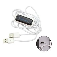 USB to USB Data Sync Link Cable High Speed File Transfer Between 2 Computers picture