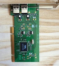 VIA VT6212L PCI USB 2.0 2-Port Host Expansion Card 480 Mbps Type-A READ Details picture