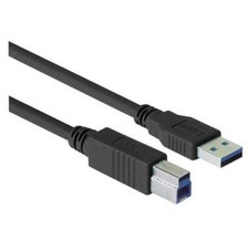 L-Com CAU3ZAB-1M LSZH USB 3.0 Cable Type A to B 1M 3ft picture
