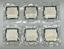 LOT OF 6 MIXED 7th Gen CPU Intel Core i7 7700 (x1), i5 7600 (x5) picture