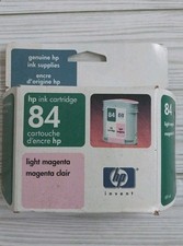 GENUINE AUTHENTIC HEWLETT PACKARD HP 84 LIGHT MAGENTA C5018A EXP. 7/2005 picture