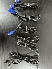 Lot Of 9 Cables For PCs picture