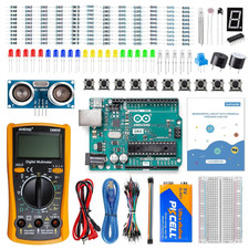 Beginner'S Lab Starter Kit with Original Arduino Uno R3 REV3 Multimeter 34 Proje picture