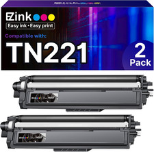 TN221 Toner Cartridges Replacement for Brother TN221BK TN-221 picture