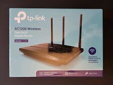 TP-LINK AC 1200 Wireless Dual Band Gigabit Router Archer C1200 NEW SEALED picture