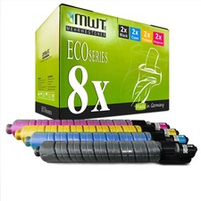 8x Eco Cartridge for Ricoh Aficio MP C-4500-E MP C-3500-AD MP C-4500-AD picture