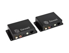 Sound Link Audio over single cat5e or cat6, 3.5mm or RCA, 600m or 2000 ft, bi... picture