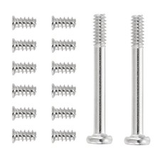 100Pcs(50pcs #6-32x30, 50pcs M5x10) Computer Case Fan Screws Kit for DIY, Silver picture