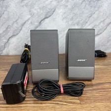 Bose MusicMonitor Desktop Computer Speakers Silver Sound Amazing picture