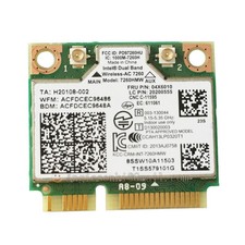 Intel Wireles ac 7260 Mini Pcie wifi Card Bluetooth 4.0 04X6010 04W3814 04X6090 picture
