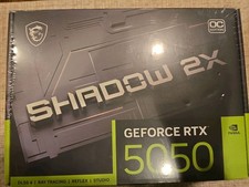 MSI GeForce RTX 5050 8G SHADOW 2X OC Graphics Card, 8GB GDDR6, DPx3, HDMIx1, DLS picture