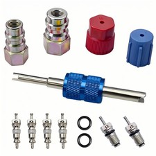 R12 to R134A AC Retrofit Fitting Adapter Kit, Conversion Adapter- A  picture