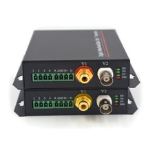 Premium Video Audio to Fiber Optical Media Converters Single singlemode fiber FC picture