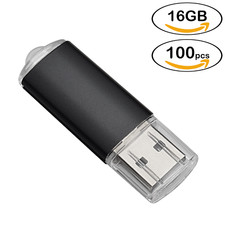 Kootion 16GB USB 2.0 Flash Drive Metal Rectangle Memory Sticks 10/50/ 100PCS Lot picture