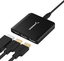 USB-C Triple Display Adapter, X2 HDMI and X1 Displayport (DA-H2D1) picture