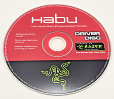 RAZER Microsoft MS Habu Vintage Laser Gaming Mouse Driver Disc CD-ROM 2006 picture