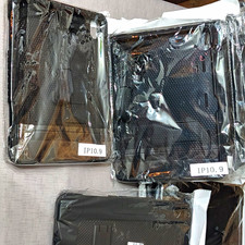 Black Rigid Plastic Stand Case w/ Integrated Stand for Apple iPad 10.9 10.9in picture