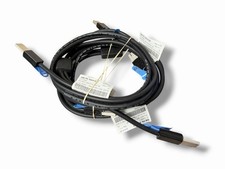 (LOT OF 2) IBM FoxConn 44V4158 SAS-YO CABLE 3M - TESTED picture