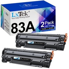 LxTek 83a Toner Cartridge Black Replacement for HP 83A CF283A Compatible with... picture