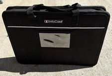 INFOCASE VANTAGE TL BLACK TOP LOADING BAG WITH HANDLES FITS MOST 11