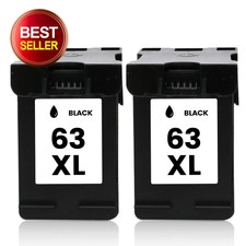 2 63 XL 63 Black Ink Cartridge Replacement For HP Deskjet 1112 2130 2136 2137 picture