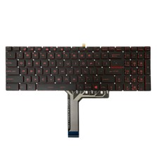 Red US Backlit Keyboard Backlight For MSI GV72VR 7RF,  GL65 9RC 9SFX 9SEX picture