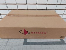 New 4X Siemon WM-144-5 19” Rack Mount Horizontal Cable Manager 2U w/ 5 D-Ring x4 picture