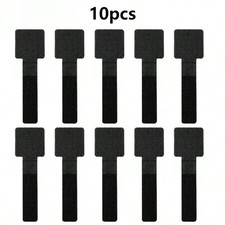 10PCS Reusable Cable Organizer Straps Self Adhesive Adjustable Cord Management T picture