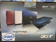 NEW Acer Aspire One 532h-2223 10.1” Netbook Intel Atom N450 160GB NOS picture