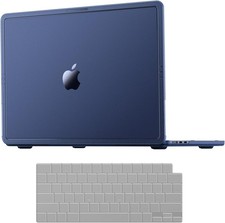 CrackGuard MacBook Air 15” Case M5/M4/M3/M2 A3448 A3241, Clear Midnight, New picture